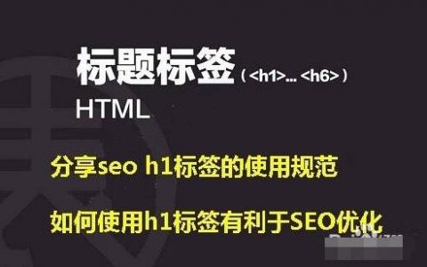 网站h标签的作用与使用