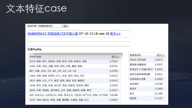 今日头条的一个实际文本case