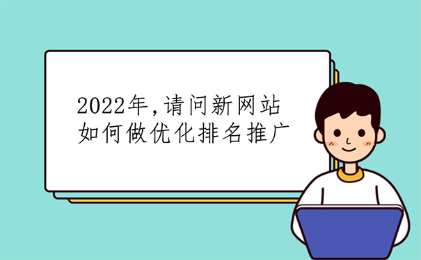 2022年,请问新网站如何做优化排名推广