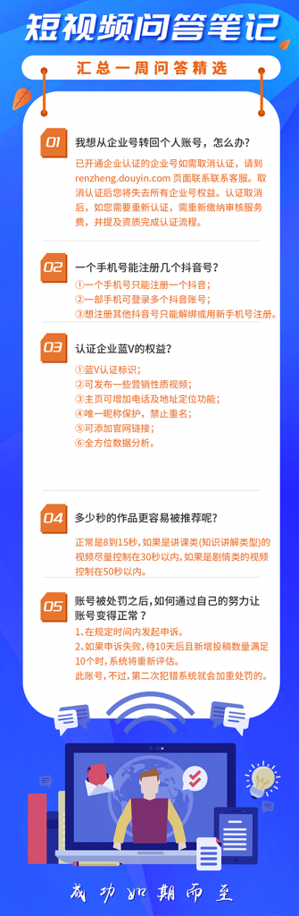 短视频运营过程中的常见问答笔记