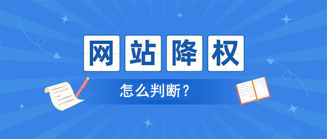 怎么判断网站是否被降权了?