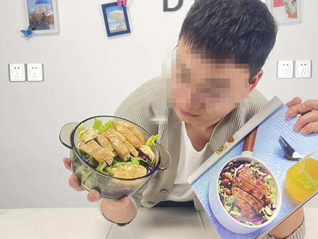 正面示例：真人出镜，美食测评，增强真实性，提高用户信任感