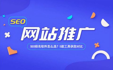 SEO新手必看,排名软件怎么选?
